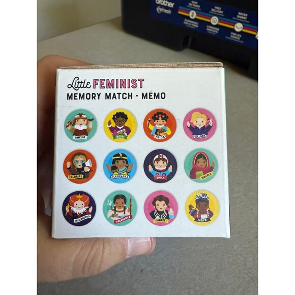 Little Feminist Memory Match Mudpuppy New In Box - kids memory game - Picture 2 of 4